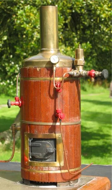 Coal-fired vertical boiler