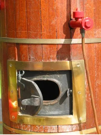 Coal-fired vertical boiler