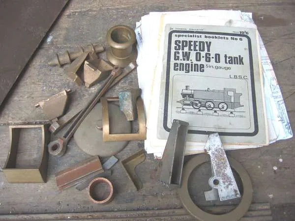 Part-built Speedy with Reeves boiler