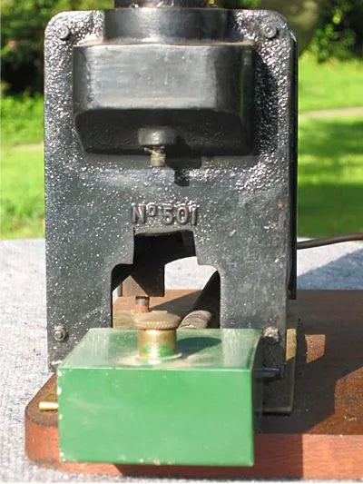 Stuart 501 boiler with tank and hand pump