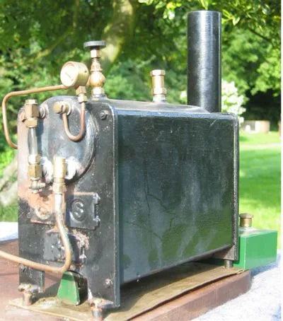 Stuart 501 boiler with tank and hand pump