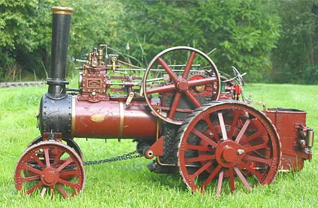 2 inch scale MJ Fowler traction engine