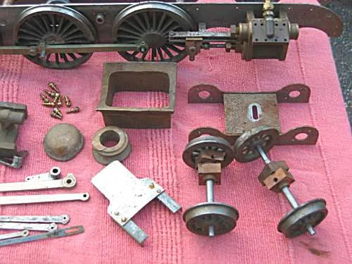Part-built 2 1/2 inch Flying Scotsman