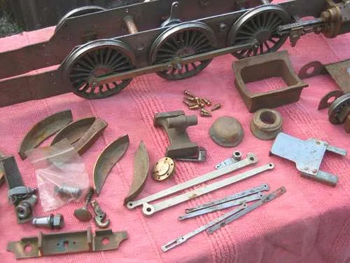 Part-built 2 1/2 inch Flying Scotsman