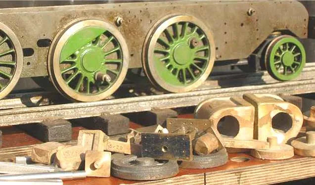 3 1/2 inch part-built LNER L1 4-6-2 tank locomotive