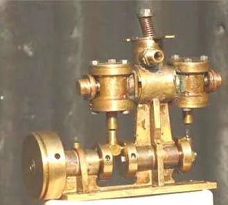 Cheddar twin cylinder oscillating engine