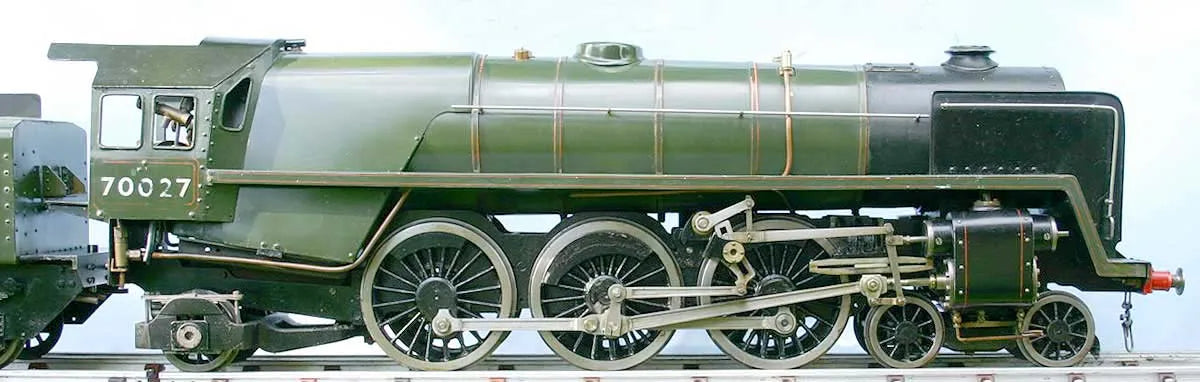 3 1/2 inch gauge Britannia