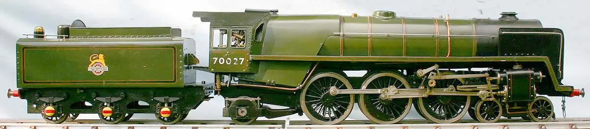 3 1/2 inch gauge Britannia