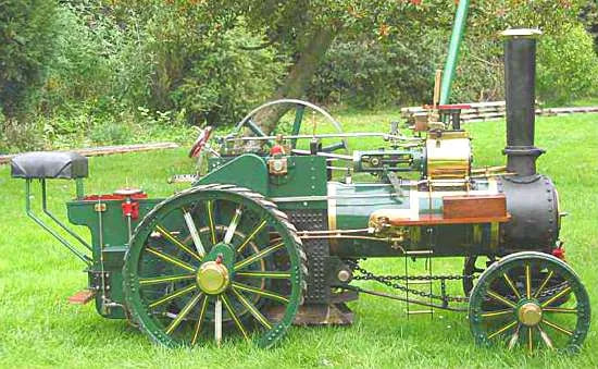 4 inch Foster traction engine