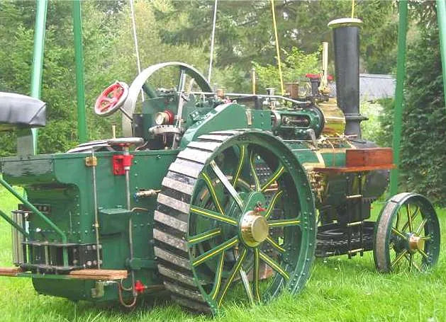 4 inch Foster traction engine
