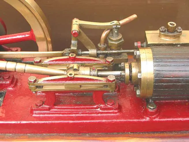 Old mill engine with water pump