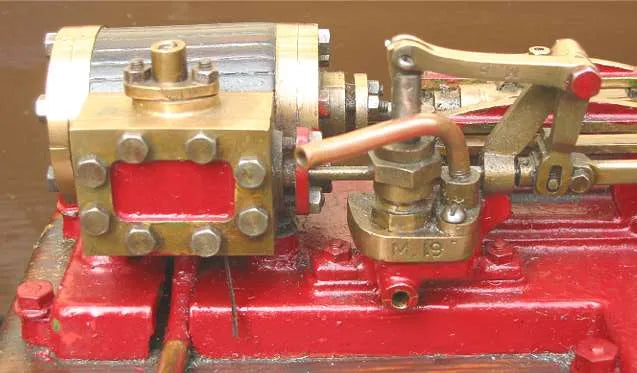Old mill engine with water pump