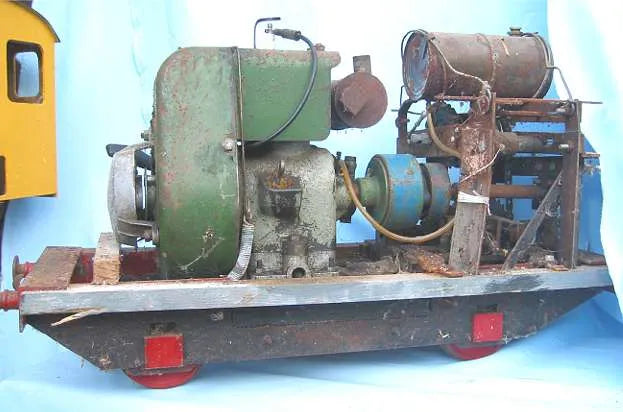 5 inch diesel shunter with Atco petrol engine