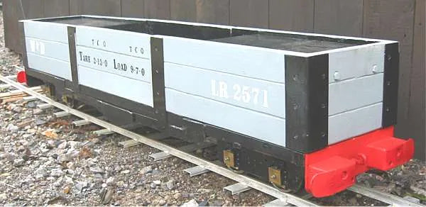 5 inch L&B style bogie passenger trolley