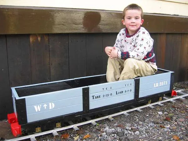 5 inch L&B style bogie passenger trolley