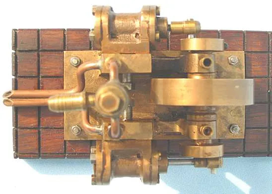 Reeves oscillating twin engine