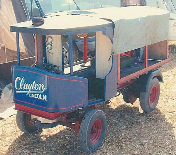 6 inch scale Clayton steam wagon