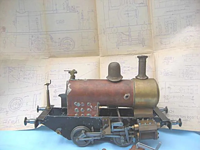 3 1/2 inch gauge part-built "Tich"