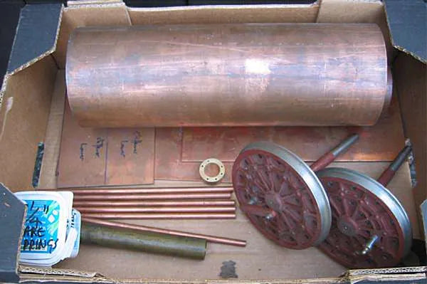 7 1/4 inch gauge part-built "Locomotion"