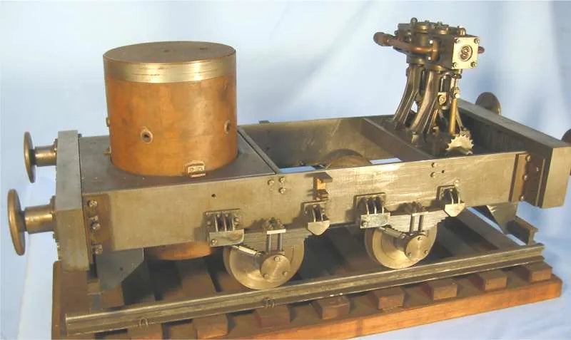 5 inch gauge part-built Double Ten "coffee pot"
