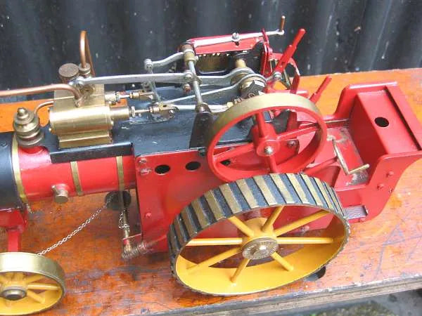 DRM 5/8 inch scale spirit-fired traction engine