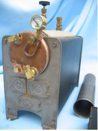 New Stuart 501 spirit-fired boiler