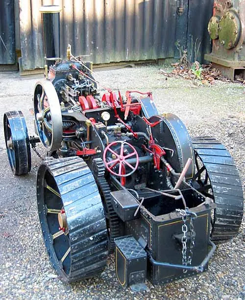 2 inch scale Fowler Z7S ploughing engine