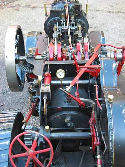 2 inch scale Fowler Z7S ploughing engine