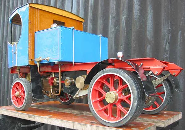 2 inch scale Clayton undertype steam wagon