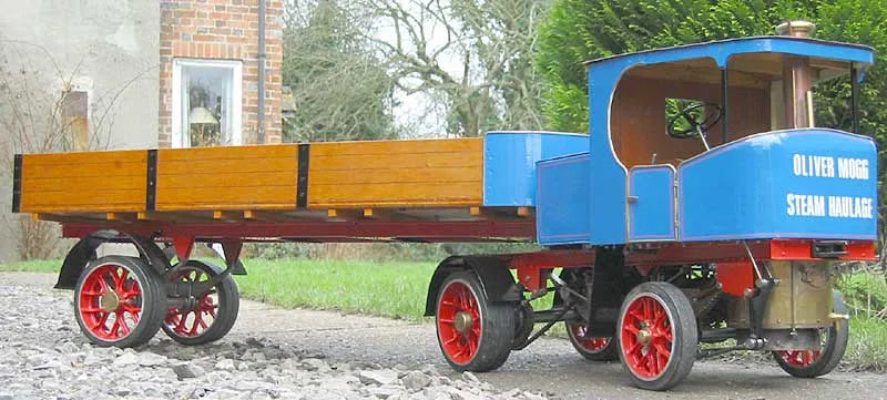 2 inch scale Clayton undertype steam wagon