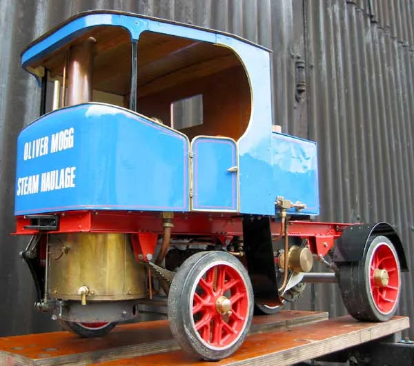 2 inch scale Clayton undertype steam wagon