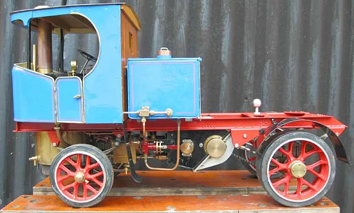 2 inch scale Clayton undertype steam wagon