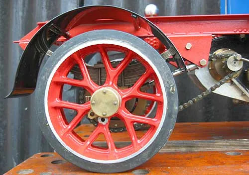 2 inch scale Clayton undertype steam wagon