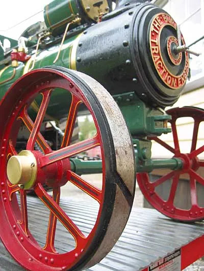 New 3 inch scale Burrell traction engine