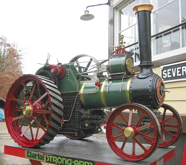 New 3 inch scale Burrell traction engine
