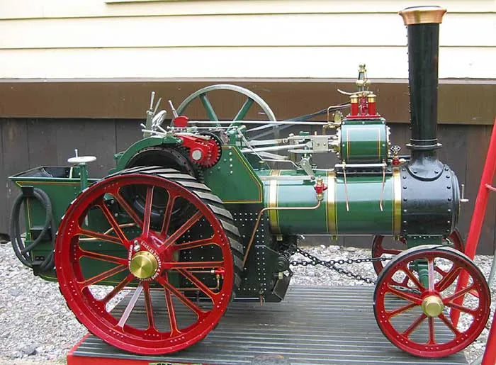 New 3 inch scale Burrell traction engine