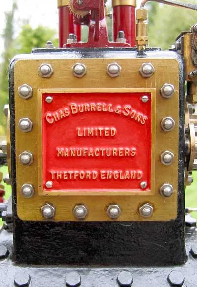 New 3 inch scale Burrell traction engine