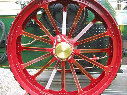 New 3 inch scale Burrell traction engine