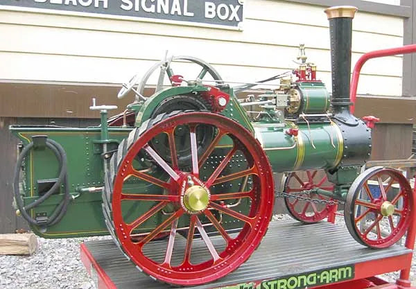 New 3 inch scale Burrell traction engine