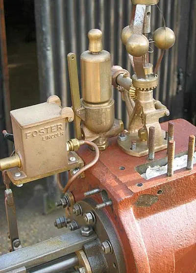 Part-built 4 1/2 inch scale Burrell traction engine