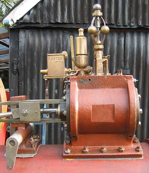 Part-built 4 1/2 inch scale Burrell traction engine