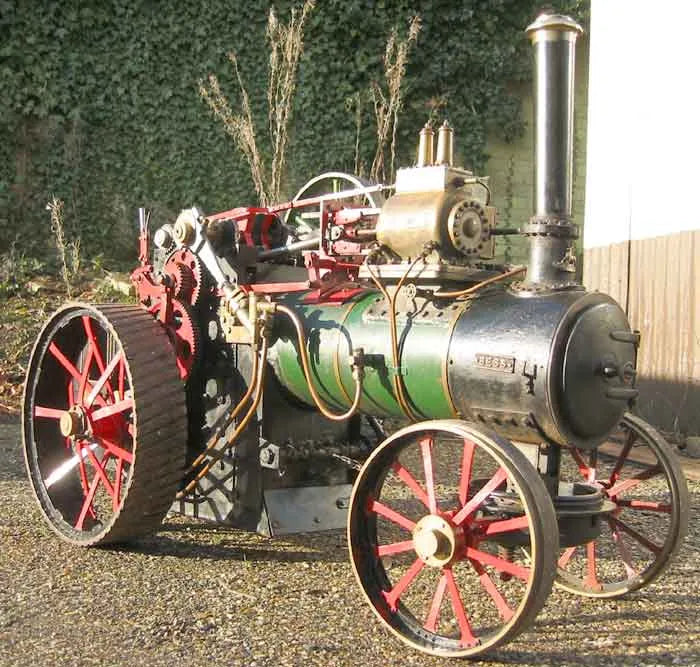 Machinery for model steamers