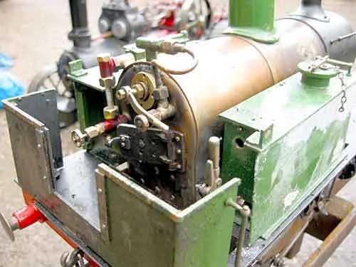 3 1/2 inch gauge "Tich" dismantled