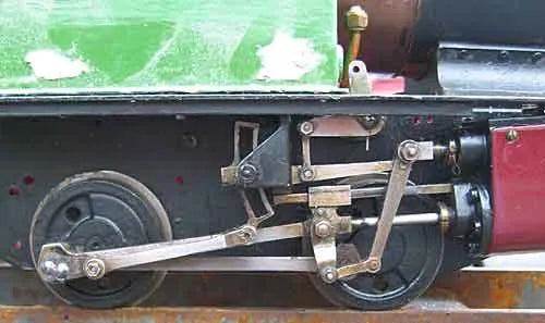 3 1/2 inch gauge "Tich" dismantled