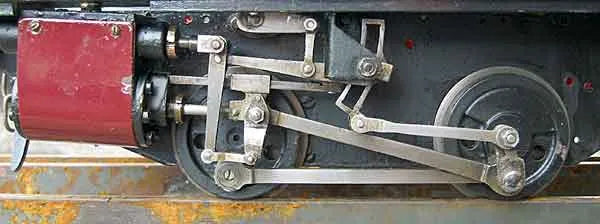3 1/2 inch gauge "Tich" dismantled