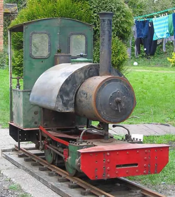 7 1/4 inch gauge dismantled 0-4-0 saddle tank
