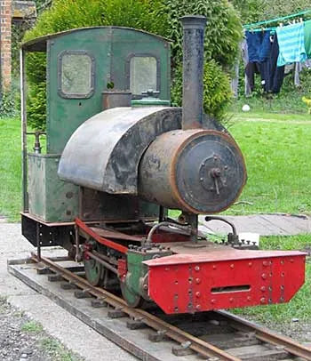 7 1/4 inch gauge dismantled 0-4-0 saddle tank