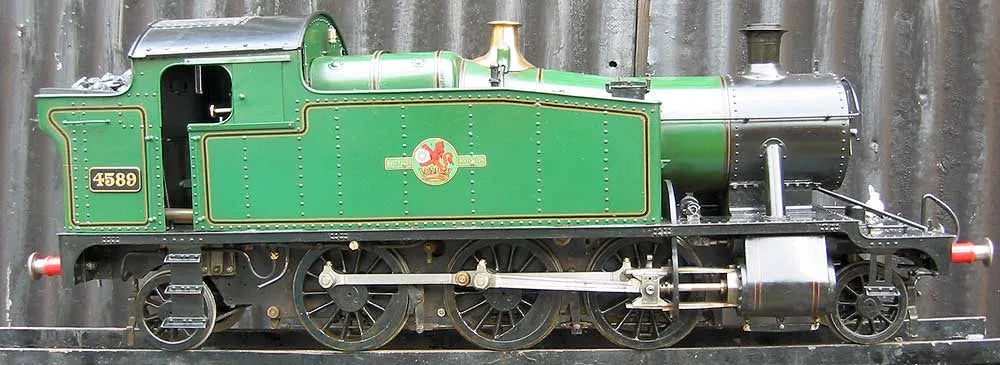 5 inch gauge GWR Prairie