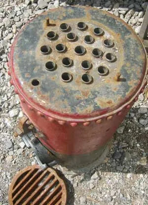 Vertical coal-fired boiler