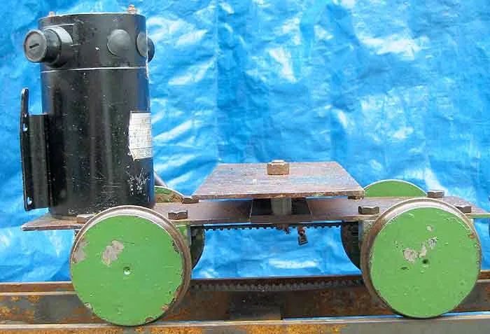 5 inch gauge Maxitrak bogies with motor drive